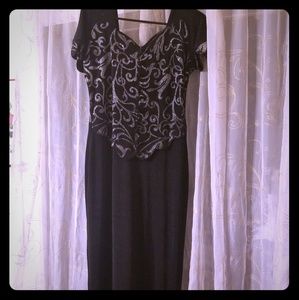 Vintage Evening glitter dress